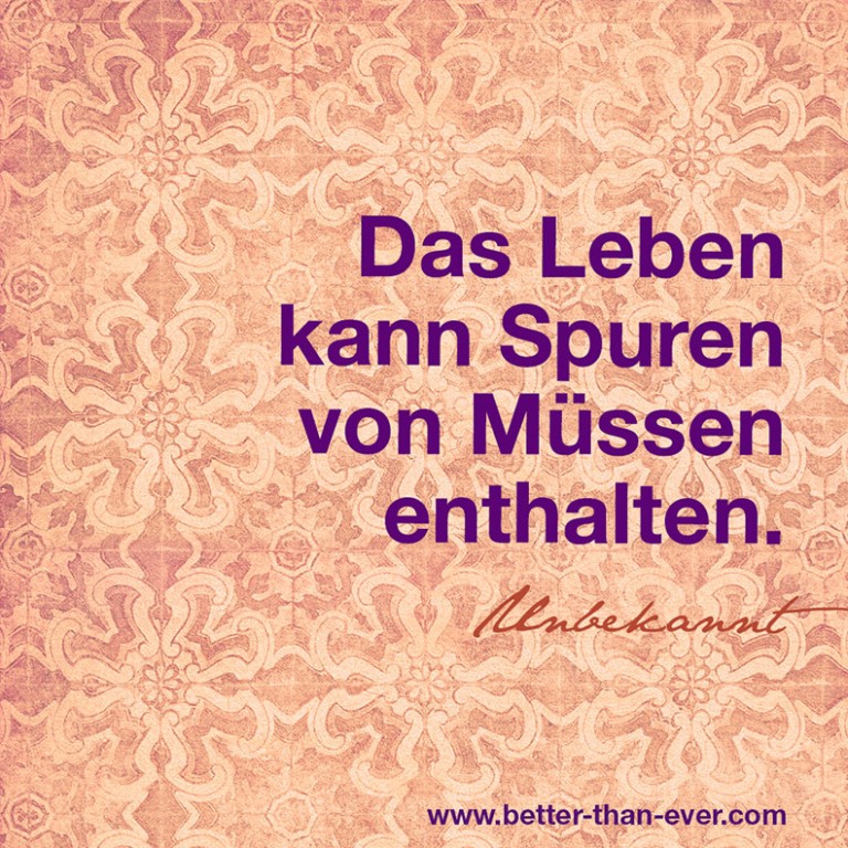 Das Leben kann Spuren