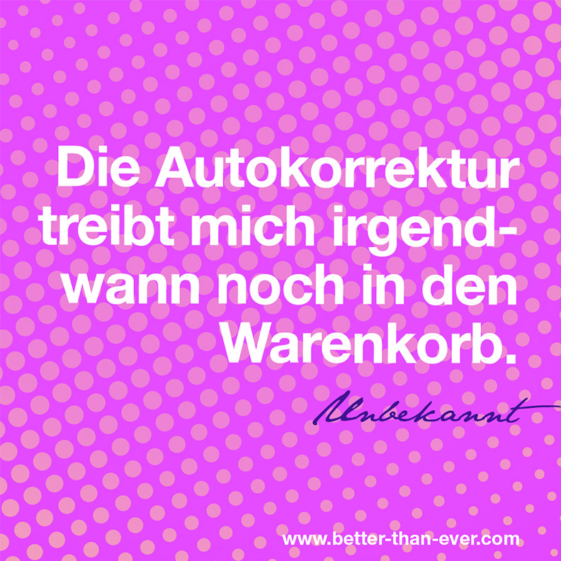 Die Autokorrektur